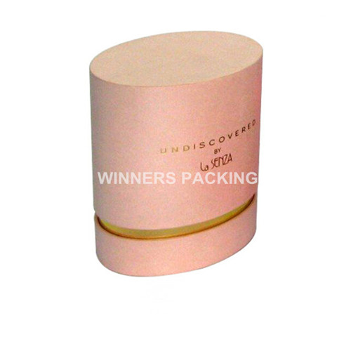Front view of promotional custom design cosmetic paper box
