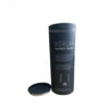 Elegant black cardboard paper tube package round black cardboard gift box paper tube for gift packaging - Image 2