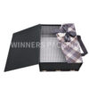 Custom Logo Recycled Cardboard Packaging Magnetic Closure Black Paper Gift Boxes - Image 2