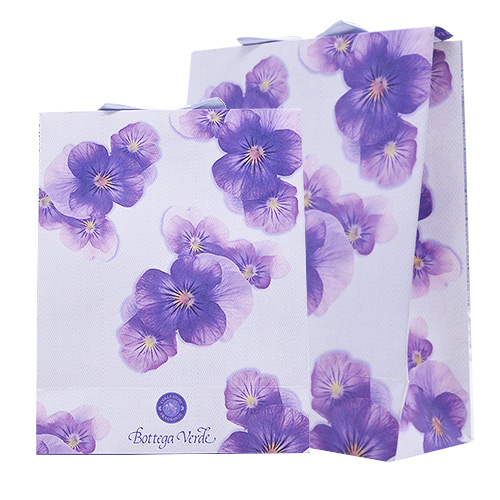 Custom logo printed paper gift shopping bag