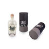 Front view of luxury rigid wine tube packaging