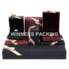 Front view of custom luxury jewelry packaging box