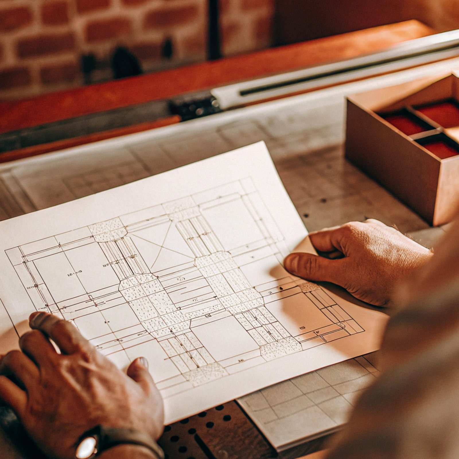 An infographic illustrating the folding carton manufacturing process from design to finished product